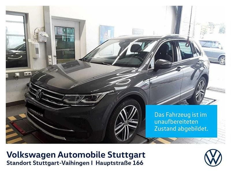 Grau Gebraucht 2022 VW Tiguan Elegance SUV | 30.830 € (Guter Preis) - Bild 1/4