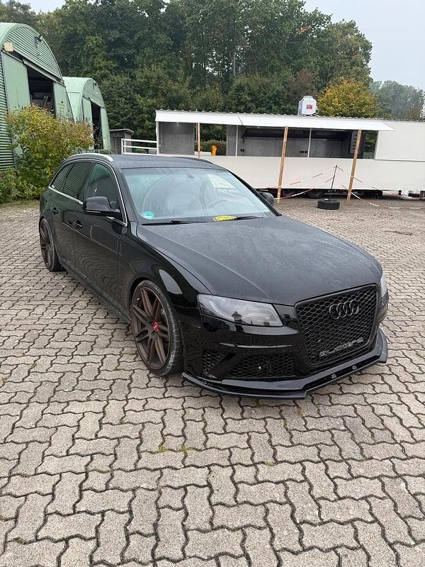 Schwarz Gebraucht 2008 Audi A4 S-Line Kombi | 5.800 € (Guter Preis) - Bild 1/4