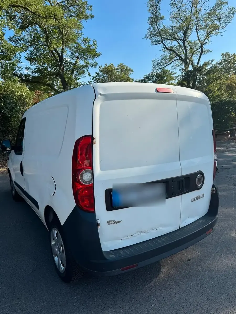 Gebraucht Fiat Doblò 90 PS (66 kW) 2012 Weiß Van / Kleinbus