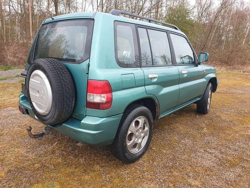 Gebraucht Mitsubishi Pajero Comfort Edition 114 PS (83 kW) 2002 Grün SUV