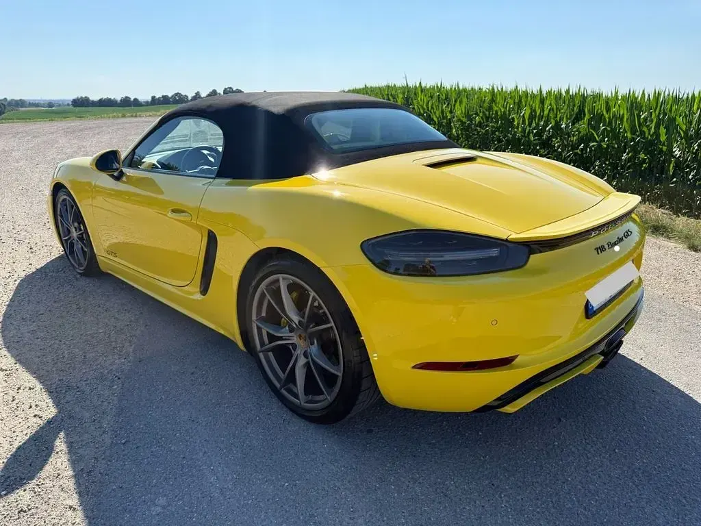 Gebraucht Porsche Boxster GTS 366 PS (269 kW) 2019 Gelb Cabrio