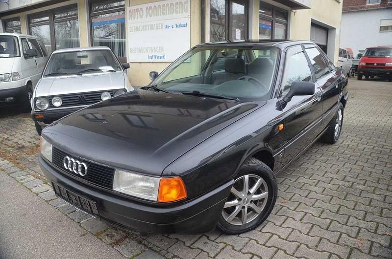 Gebraucht Audi 80 90 PS (66 kW) 1990 Schwarz Limousine