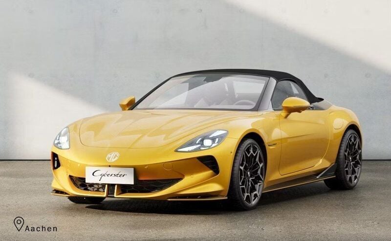 Gelb Neu 2025 MG Cyberster Cabrio | 62.989 € (Guter Preis) - Bild 1/2