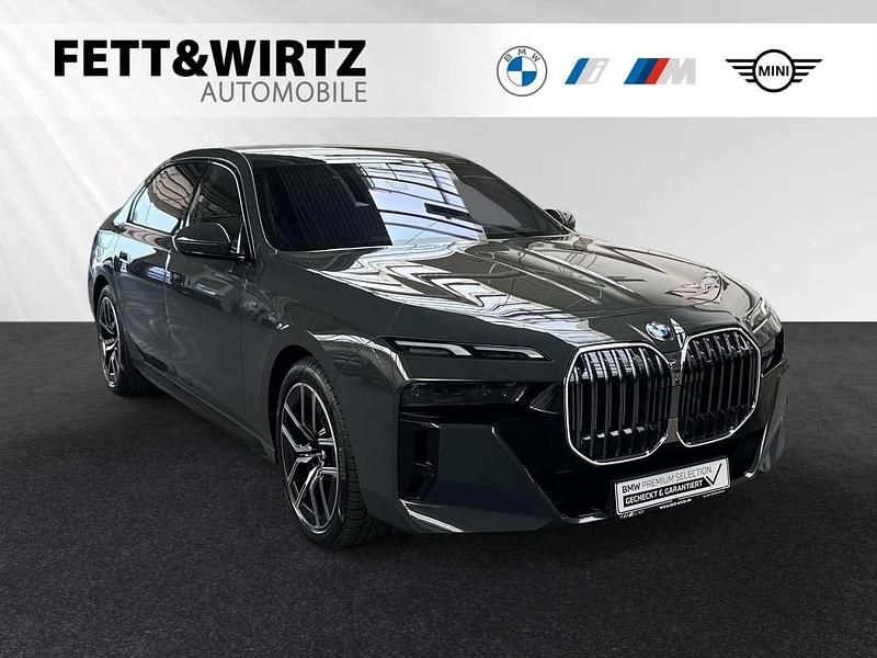 Bmw individual dravitgrau metallic Gebraucht 2024 BMW 740 M Sport Limousine | 105.888 € (Teuer) - Bild 1/3