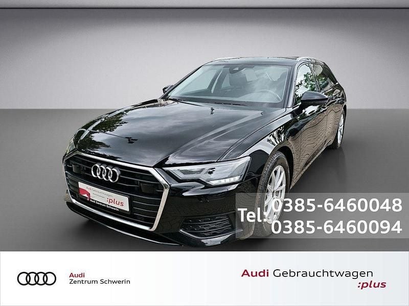 Brillantschwarz Gebraucht 2022 Audi A6 Ambiente Kombi | 27.990 € (Guter Preis) - Bild 1/4