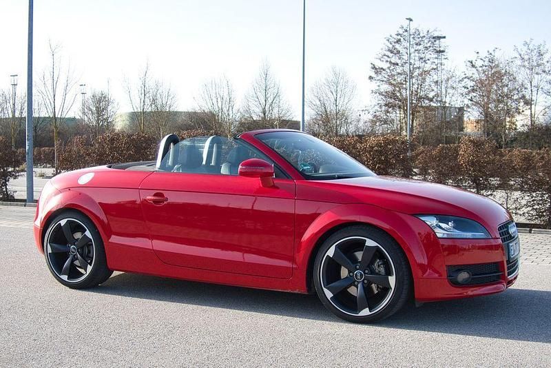 Gebraucht Audi TT Roadster Design 200 PS (147 kW) 2008 Rot Cabrio