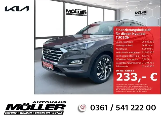 Käytetty Hyundai Tucson 177 HP (130 kW) 2020 Katumaasturi