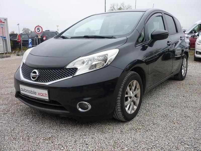 Gebraucht Nissan Note Acenta 90 PS (66 kW) 2015 Schwarz Van / Kleinbus