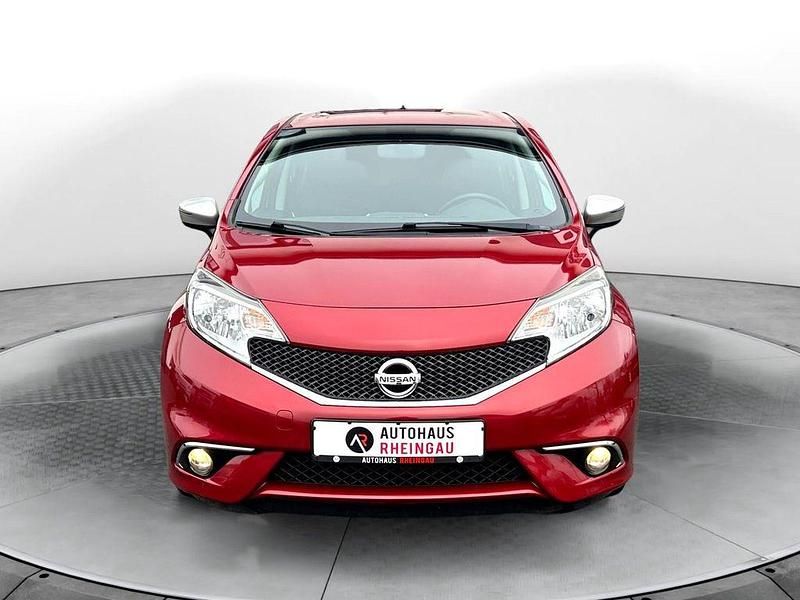 Gebraucht Nissan Note Visia 80 PS (58 kW) 2016 Rot Kleinwagen