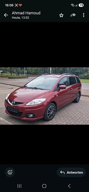 Gebraucht Mazda 5 145 PS (106 kW) 2008 Rot Van / Kleinbus