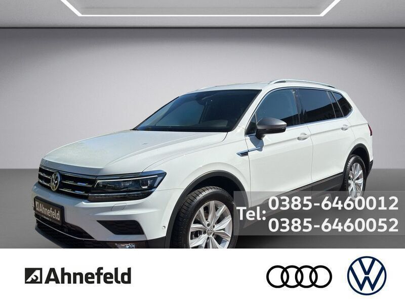 Weiß Gebraucht 2021 VW Tiguan Allspace Highline SUV | 29.999 € (Guter Preis) - Bild 1/4