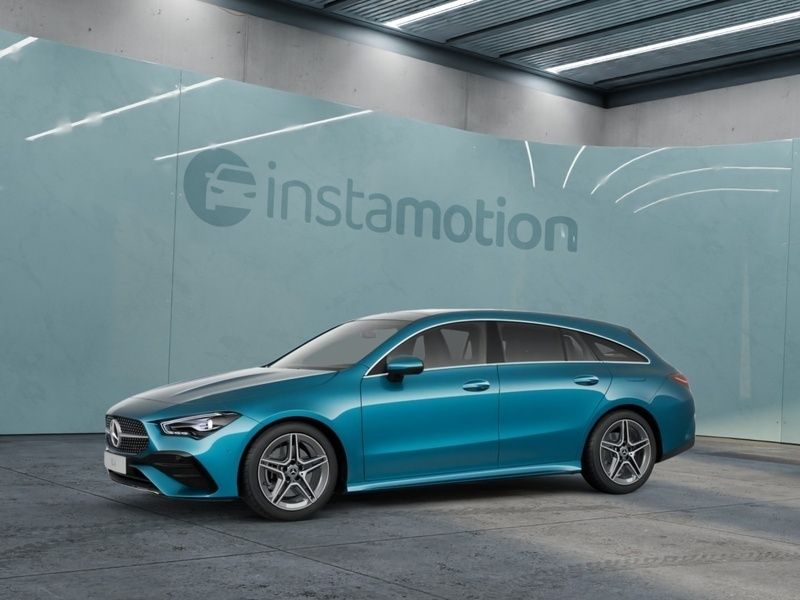 Blau Gebraucht 2024 Mercedes CLA250e Limousine | 40.175 € (Fairer Preis) - Bild 1/4