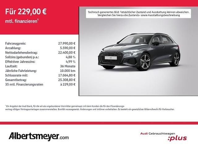 Daytonagrau perleffekt Gebraucht 2023 Audi A3 S-Line | 27.990 € (Etwas zu teuer) - Bild 1/4