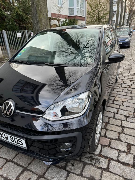 Schwarz Gebraucht 2021 VW up! Active Kleinwagen | 10.900 € (Fairer Preis) - Bild 1/4