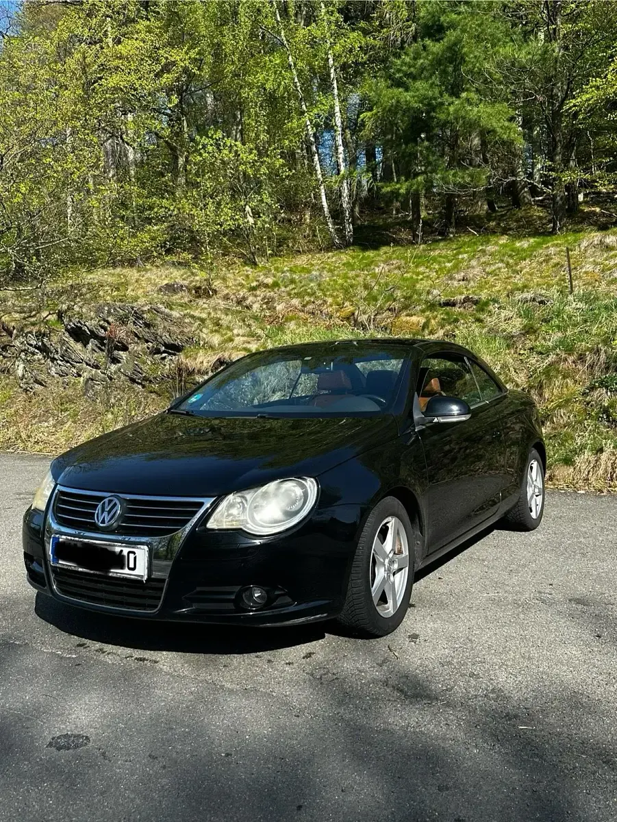 Occasion VW Eos 122 ch (89 kW) 2008 Noir Cabriolet