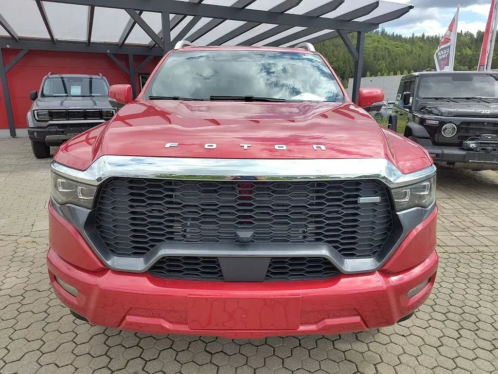 Nowe Foton 4 173 KM (127 kW) 2026 Czerwony Pickup