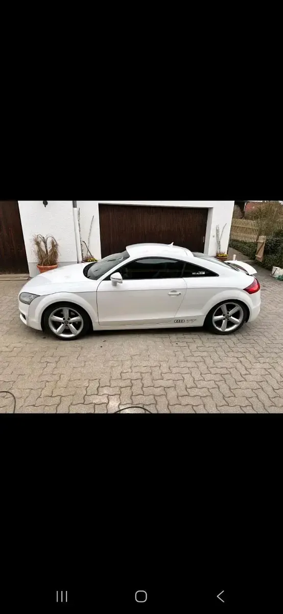 Gebraucht Audi TT S-Line 200 PS (147 kW) 2008 Weiß Coupé