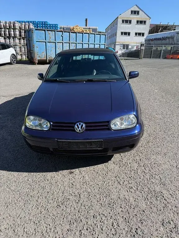 Gebraucht VW Golf Conceptline 116 PS (85 kW) 2002 Blau Cabrio