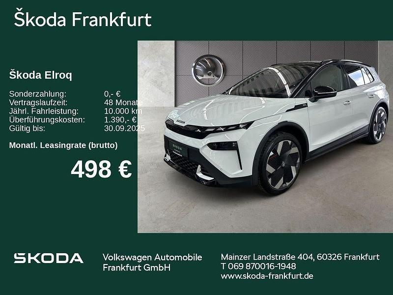 Weiß Neu 2025 Skoda Elroq First Edition SUV | 49.780 € (Fairer Preis) - Bild 1/4