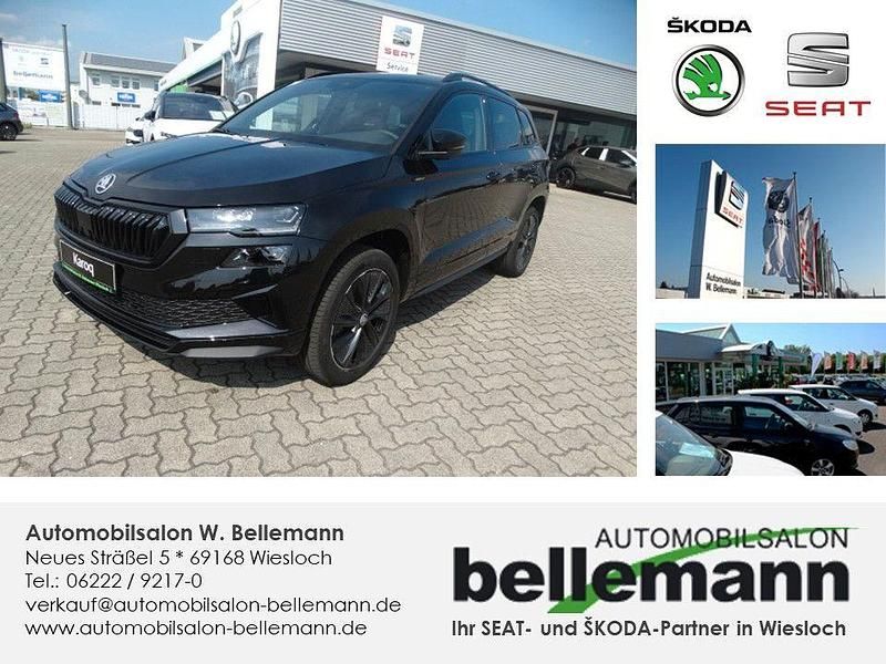 Schwarz Neu 2025 Skoda Karoq SportLine SUV | 37.490 € (Fairer Preis) - Bild 1/4