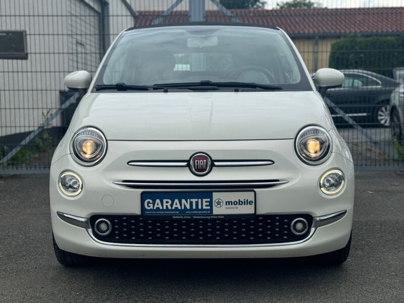 Weiß Gebraucht 2017 Fiat 500C Lounge Cabrio | 9.699 € (Fairer Preis) - Bild 1/4