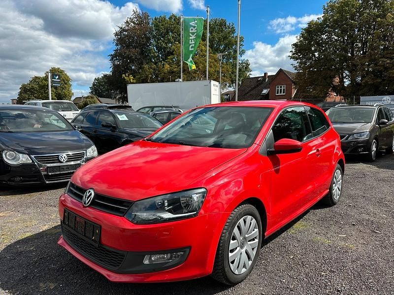 Rot Gebraucht 2011 VW Polo S Kleinwagen | 2.450 € - Bild 1/4