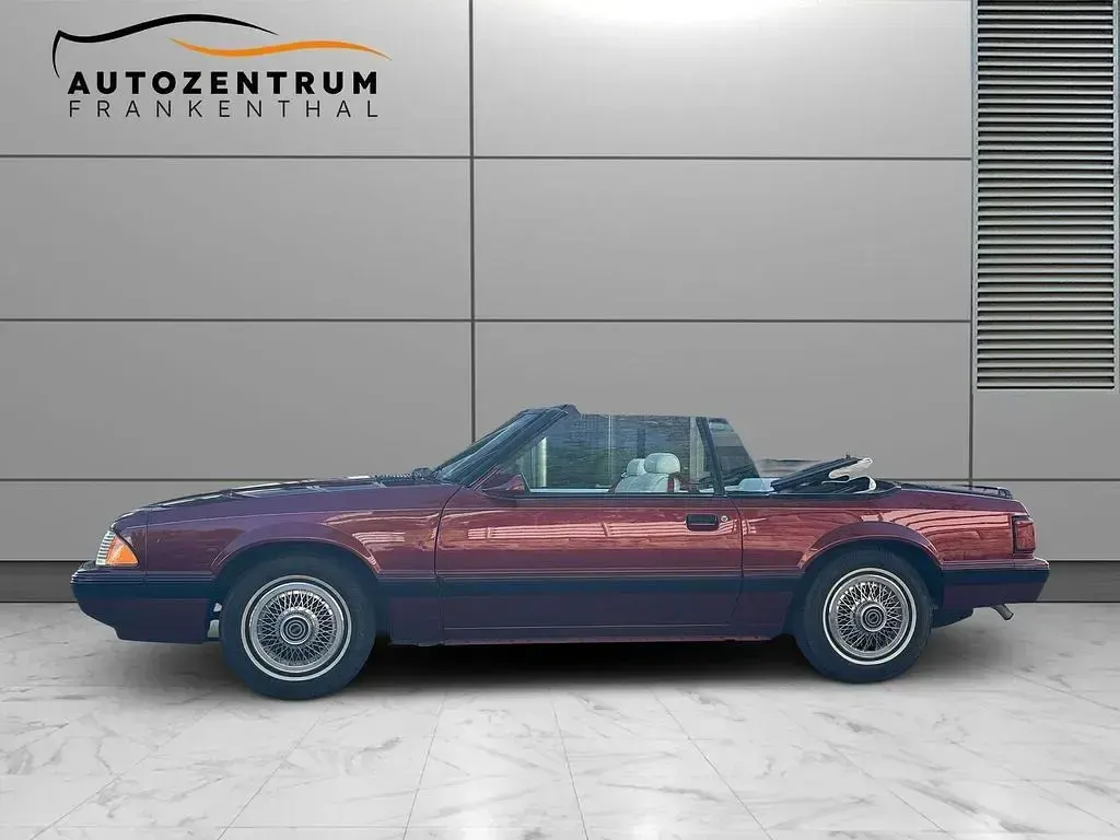 Gebraucht Ford Mustang Convertible 91 PS (66 kW) 1988 Rot Cabrio
