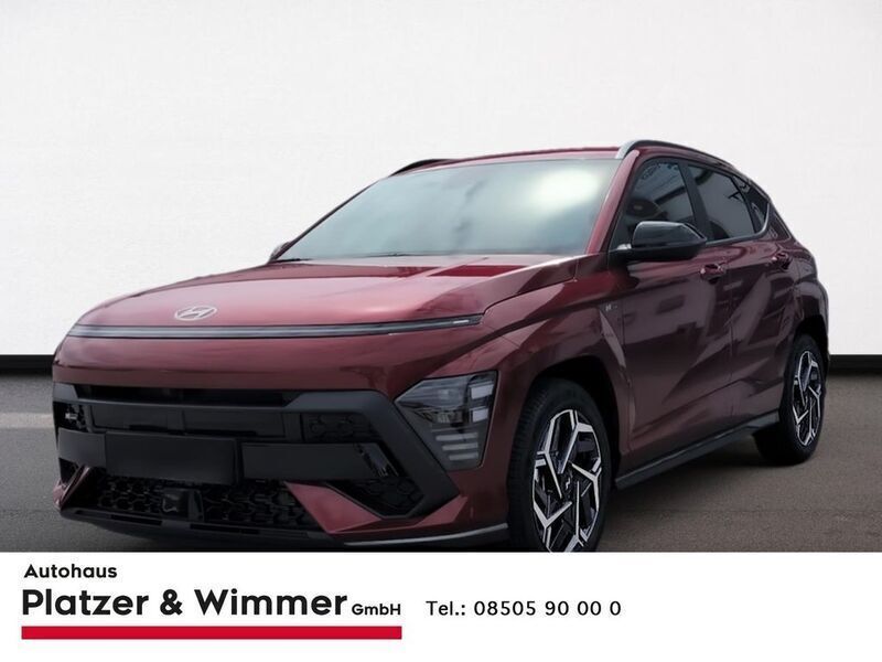 Rot Neu 2024 Hyundai Kona N Line SUV | 32.900 € (Fairer Preis) - Bild 1/4