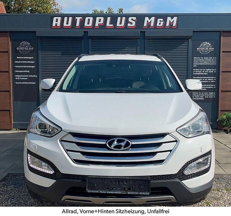 Weiß Gebraucht 2013 Hyundai Santa Fe Style SUV | 9.999 € (Fairer Preis) - Bild 1/4
