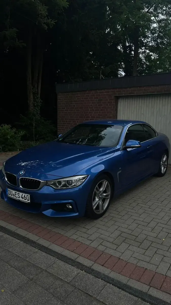Gebraucht BMW 420 Cabriolet M Sport 183 PS (134 kW) 2015 Blau Cabrio