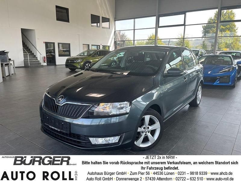 Grau Gebraucht 2016 Skoda Rapid Cool Edition Limousine | 7.870 € (Fairer Preis) - Bild 1/4