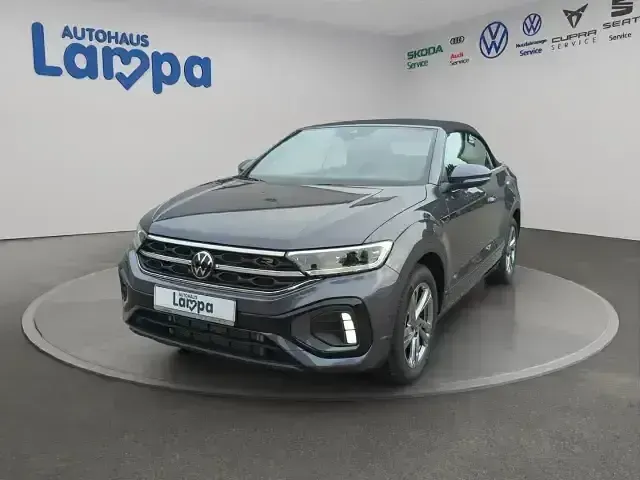 Neu VW T-Roc Cabriolet R-line 150 PS (110 kW) 2025 Grau Cabrio