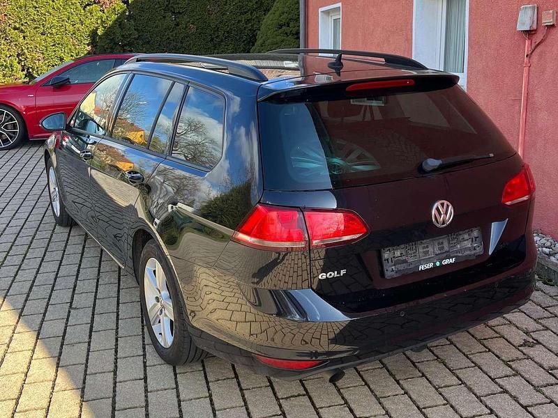Gebraucht VW Golf VII Style 122 PS (89 kW) 2013 Schwarz Kombi
