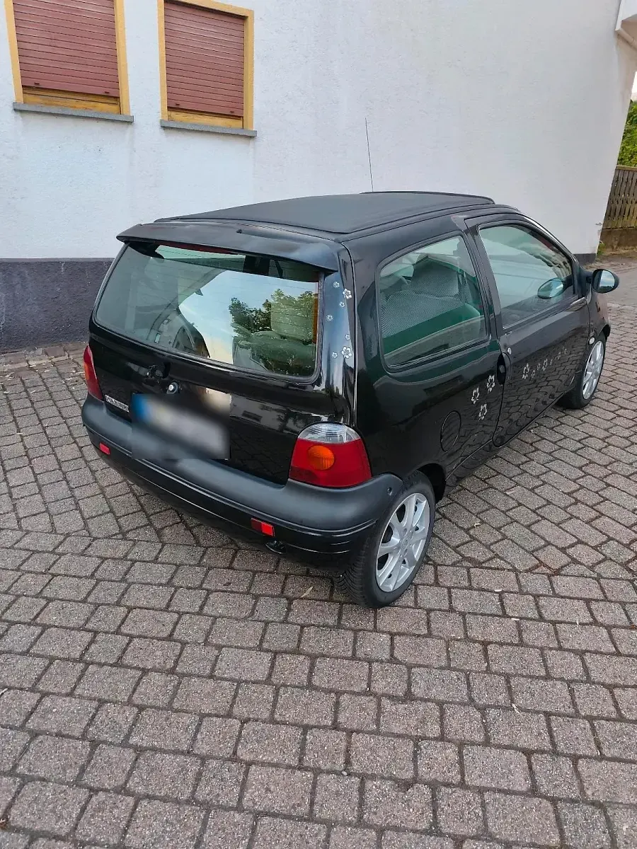 Gebraucht Renault Twingo 58 PS (42 kW) 2000 Schwarz Kleinwagen