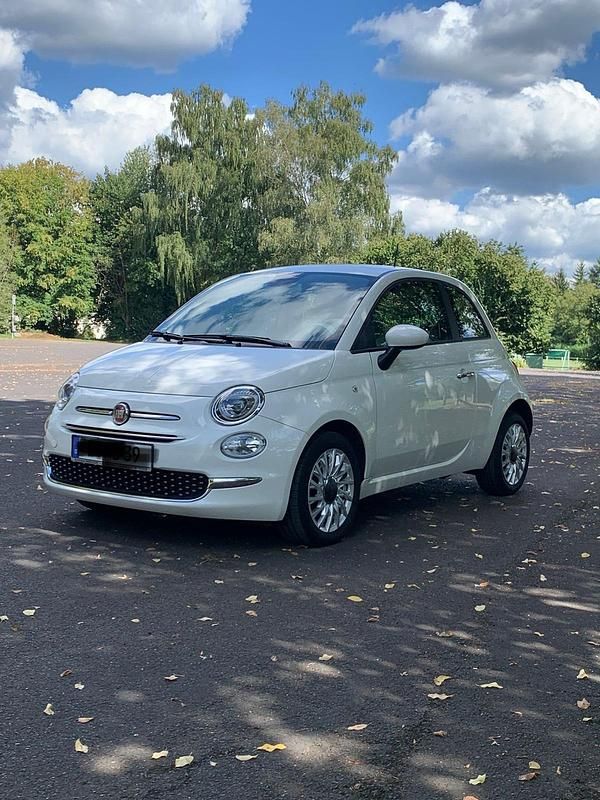 Weiß Gebraucht 2020 Fiat 500 Lounge Kleinwagen | 10.000 € (Guter Preis) - Bild 1/4