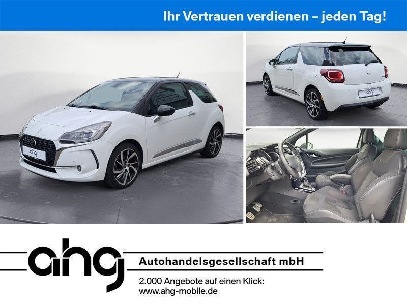 Weiß Gebraucht 2018 Citroën DS3 Cabriolet Sport Chic Cabrio | 12.390 € (Guter Preis) - Bild 1/4