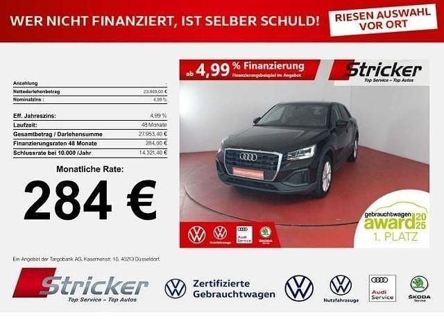 Mythosschwarz metallic (metallic) Gebraucht 2022 Audi Q2 SUV | 23.869 € (Guter Preis) - Bild 1/4