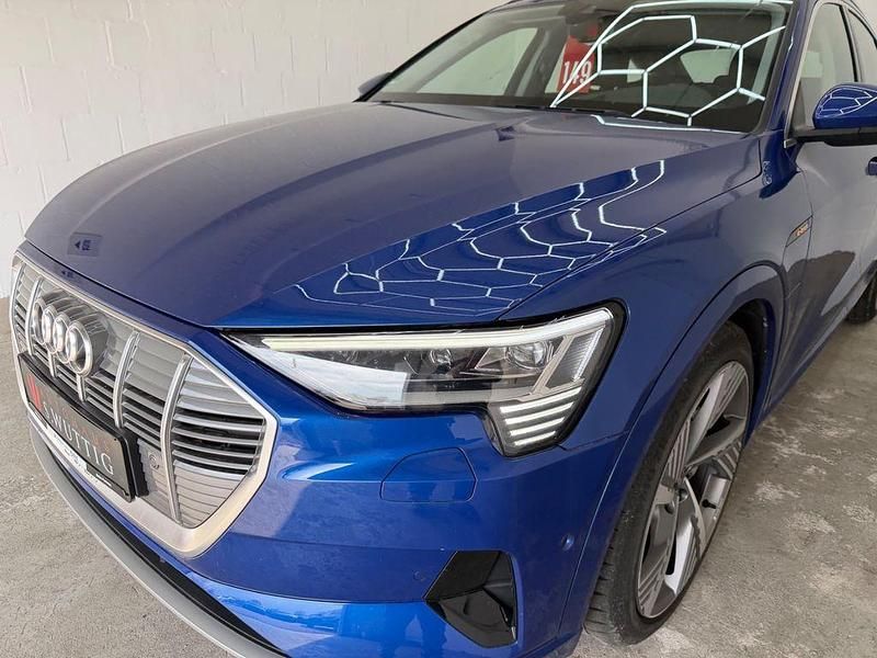 Gebraucht Audi e-tron Sportback Advanced 300 kW (408 PS) 2021 Blau SUV