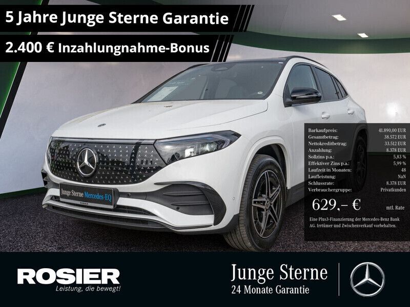 Gebraucht Mercedes EQA300 Advanced 167 kW (228 PS) 2024 Weiss / polarweiß SUV