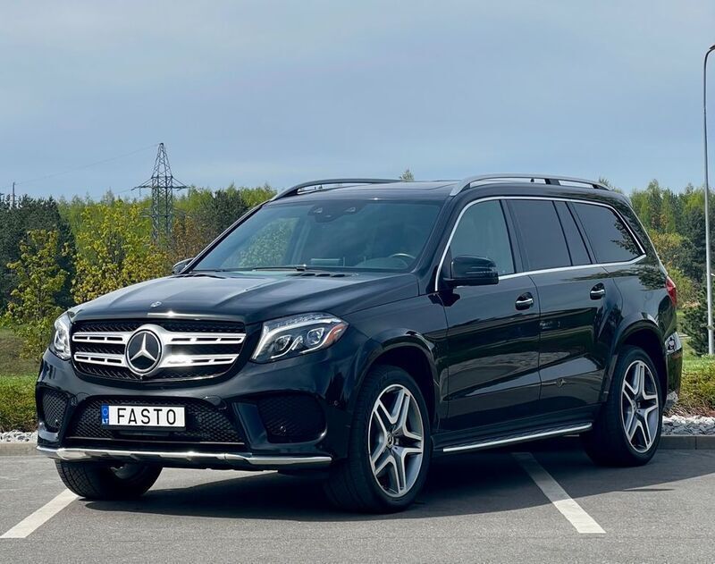Schwarz Gebraucht 2017 Mercedes GLS500 SUV | 27.900 € - Bild 1/4