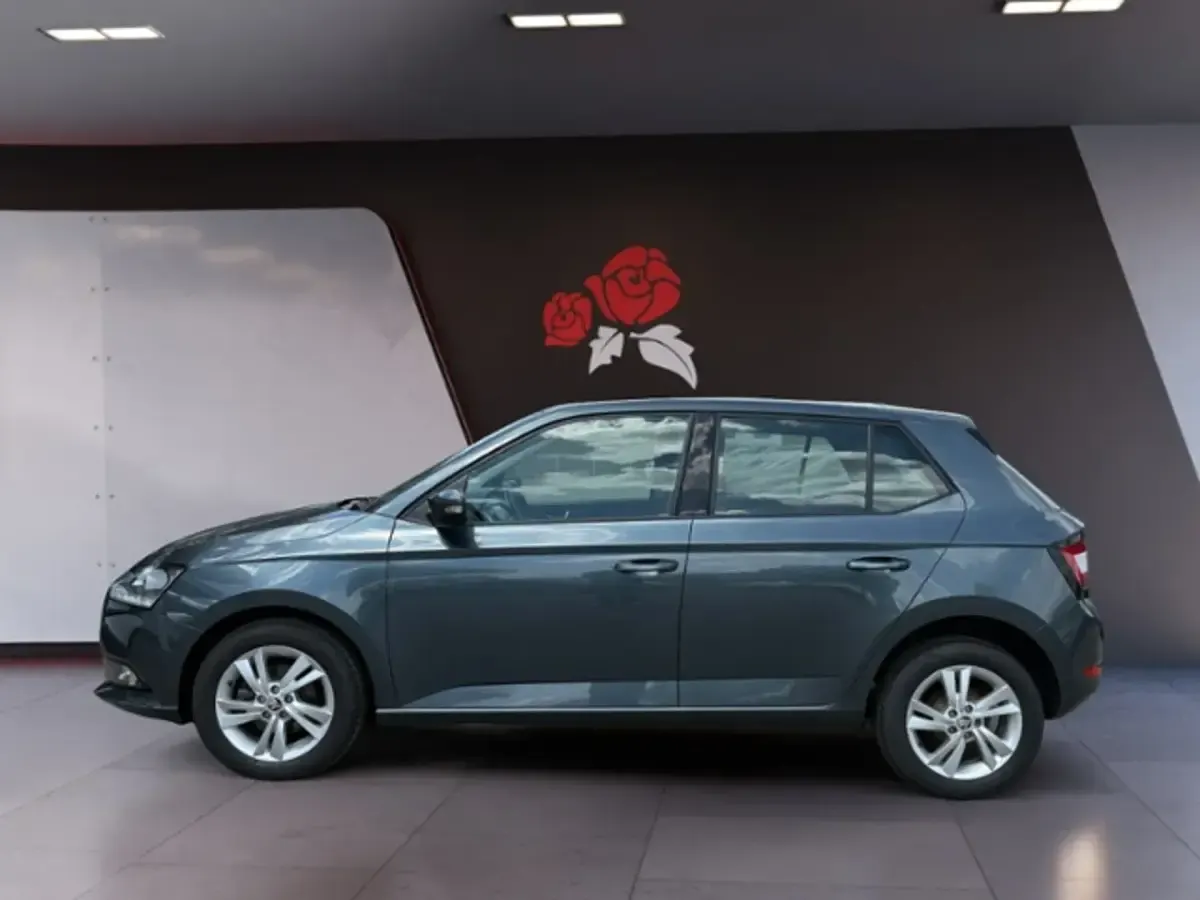 Gebraucht Skoda Fabia Drive 95 PS (69 kW) 2021 Quarzgrau metallic Kleinwagen