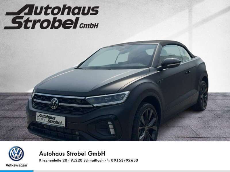 Deep black matt Neu 2025 VW T-Roc Cabriolet Edition Cabrio | 46.990 € (Fairer Preis) - Bild 1/3