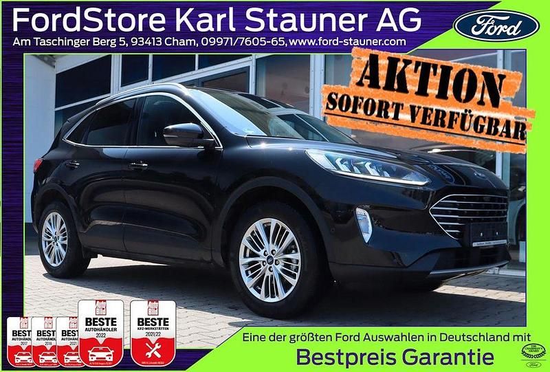 Schwarz Gebraucht 2024 Ford Kuga Titanium SUV | 27.980 € (Superpreis) - Bild 1/4