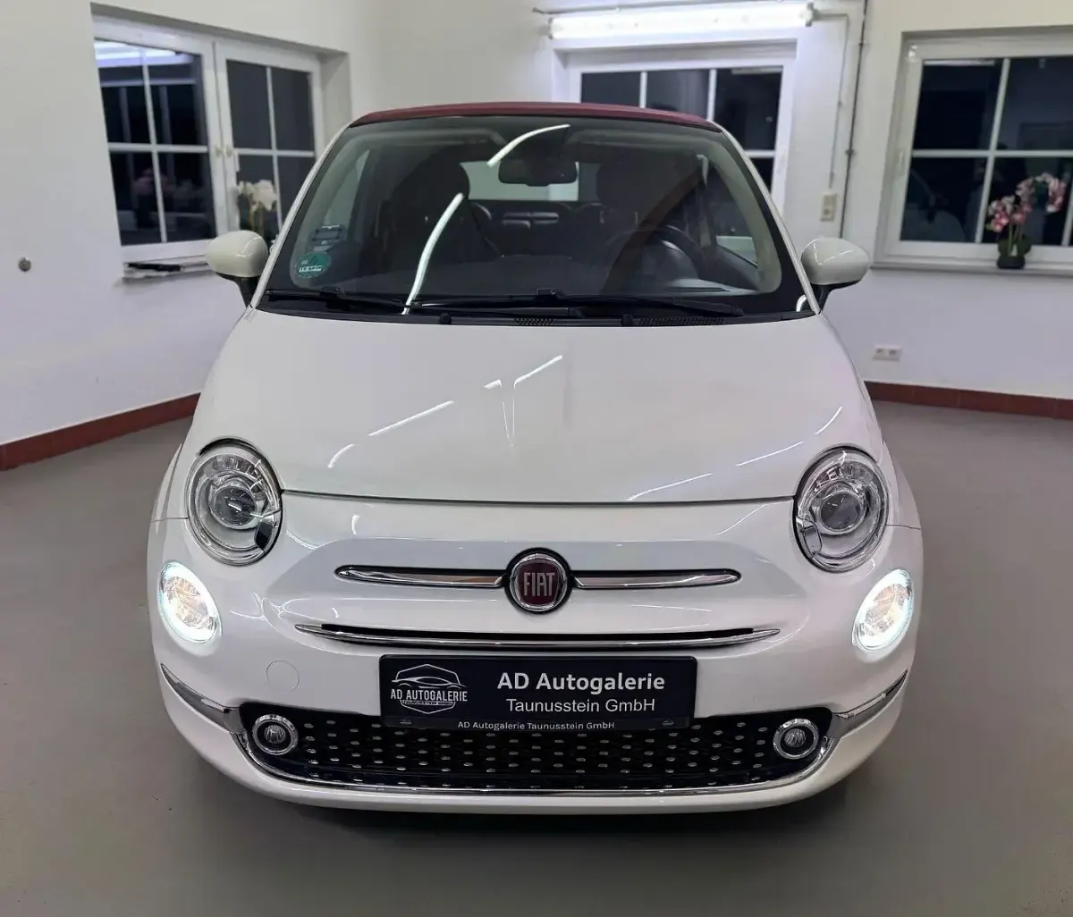 Gebraucht Fiat 500 Lounge 105 PS (77 kW) 2017 Weiß Kleinwagen