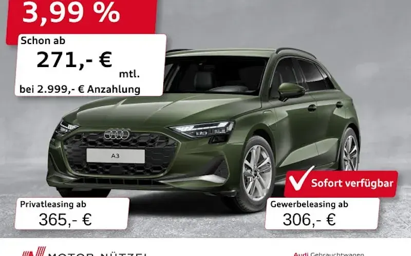 Gebraucht Audi A3 Advanced 204 PS (150 kW) 2025 Limousine