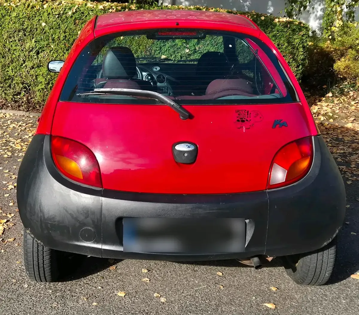 Gebraucht Ford Ka 60 PS (44 kW) 2001 Rot Kleinwagen