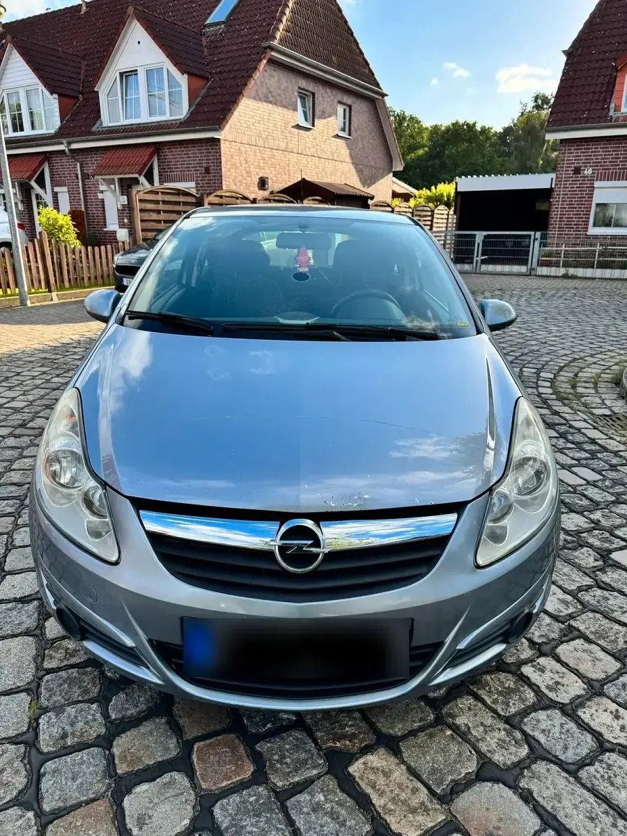 Gebraucht Opel Corsa 85 PS (62 kW) 2007 Silber Kleinwagen