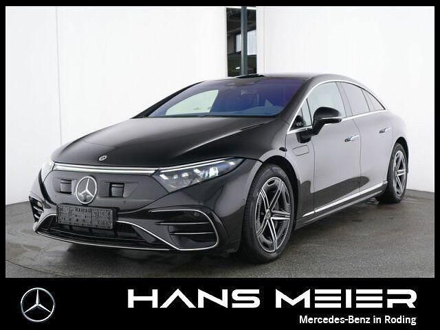 Lack obsidianschwarz Gebraucht 2023 Mercedes EQS580 AMG Limousine | 74.440 € (Etwas zu teuer) - Bild 1/4