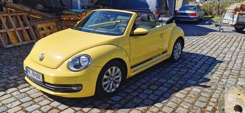 Gelb Gebraucht 2013 VW Beetle Cabrio | 12.450 € (Fairer Preis) - Bild 1/4