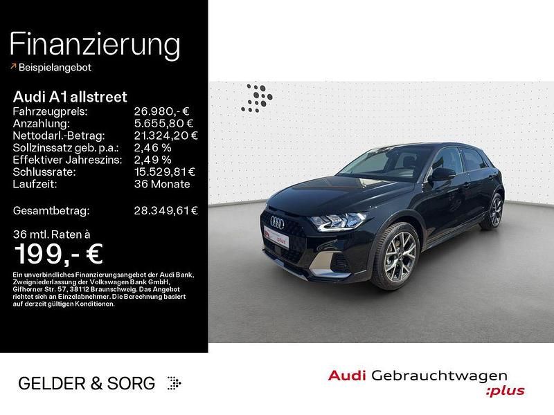 Mythosschwarz metallic Gebraucht 2024 Audi A1 Sport Kleinwagen | 26.980 € (Guter Preis) - Bild 1/4